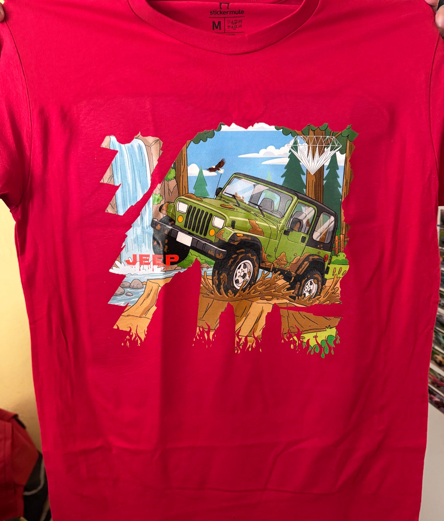 JEEP YJ red