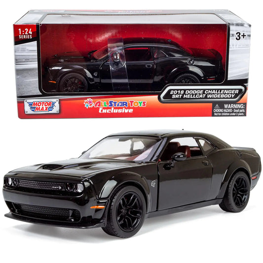 2018 Dodge Challenger SRT Hellcat Widebody 1/24 Diecast